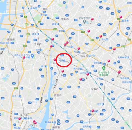 愛知 刈谷市と周辺のフットサルコート情報 全16件